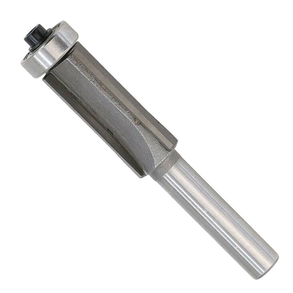8mm Woodworking Milling Cutter Slotting Cutter with Bearing Trimming Tool