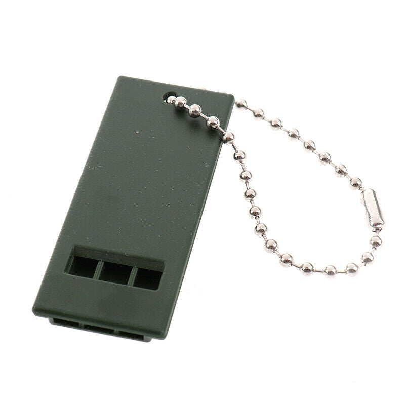 5 PCS Survival Whistle Plastic Super Loud Emergency Whistle for Camping HikN Tt