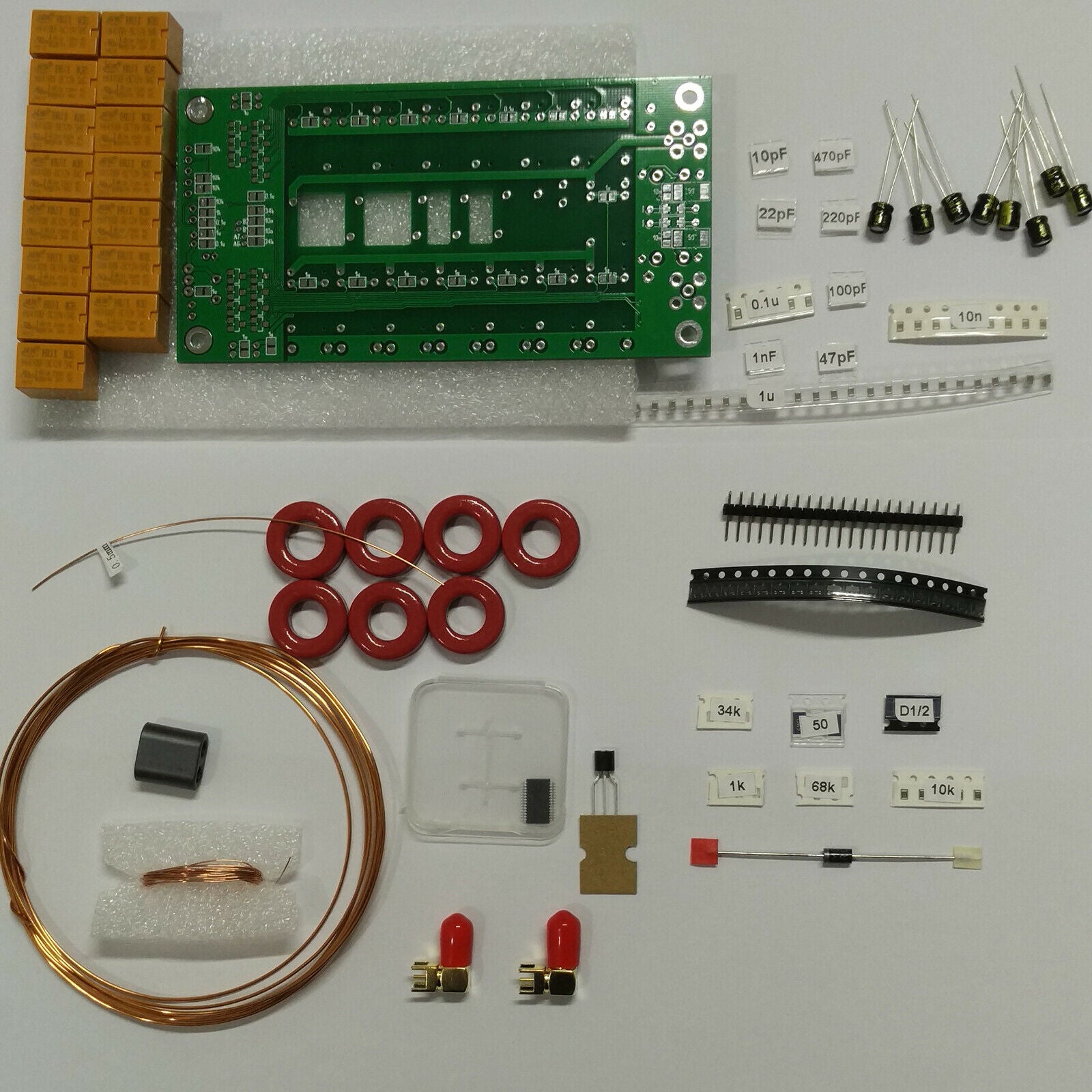 ATU-100mini Automatic Antenna Tuner by N7DDC DIY Kit Replacement Parts