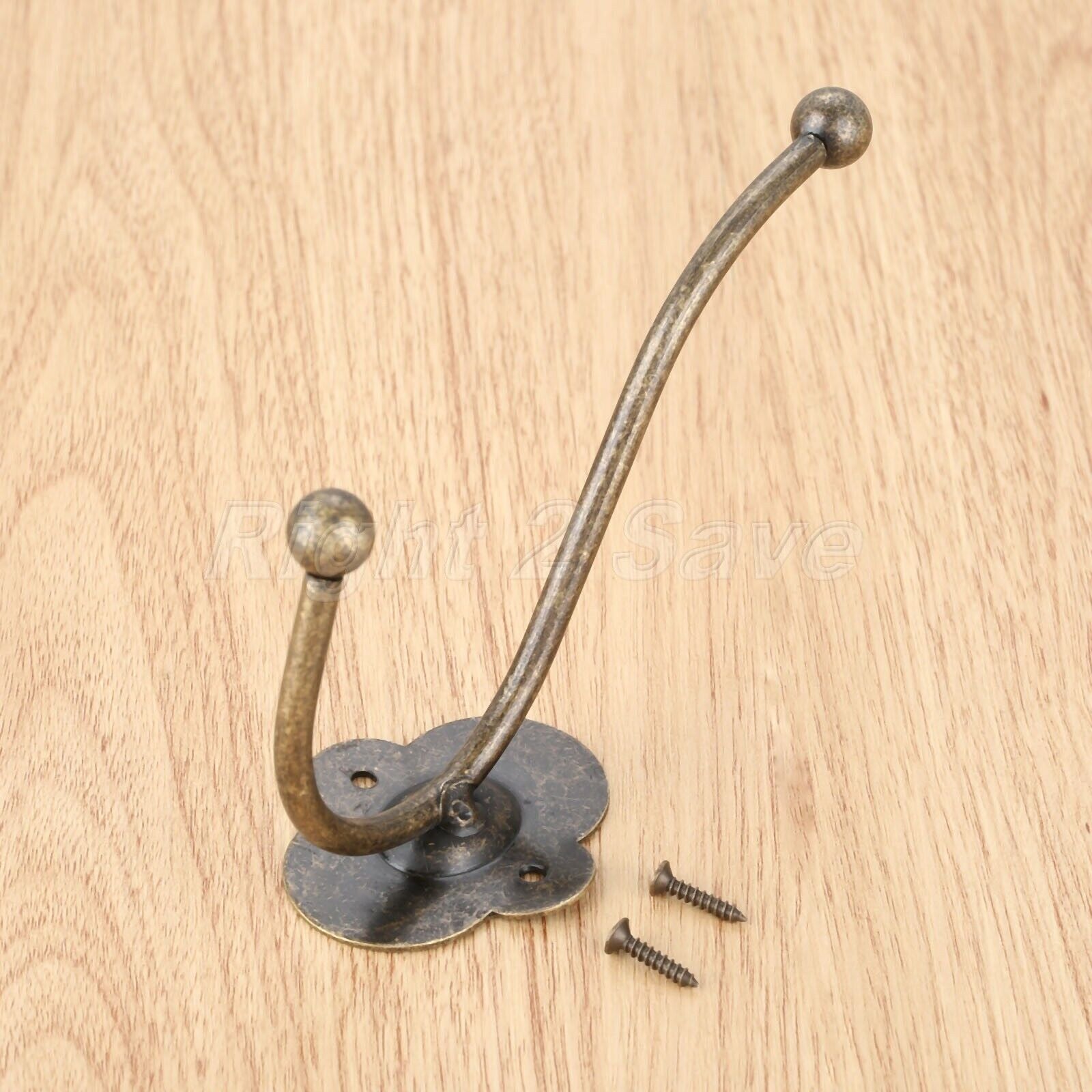 Retro Coat Hat Clothes Towel Hanger Holder Bathroom Kitchen Wall Hook Hanger 1pc