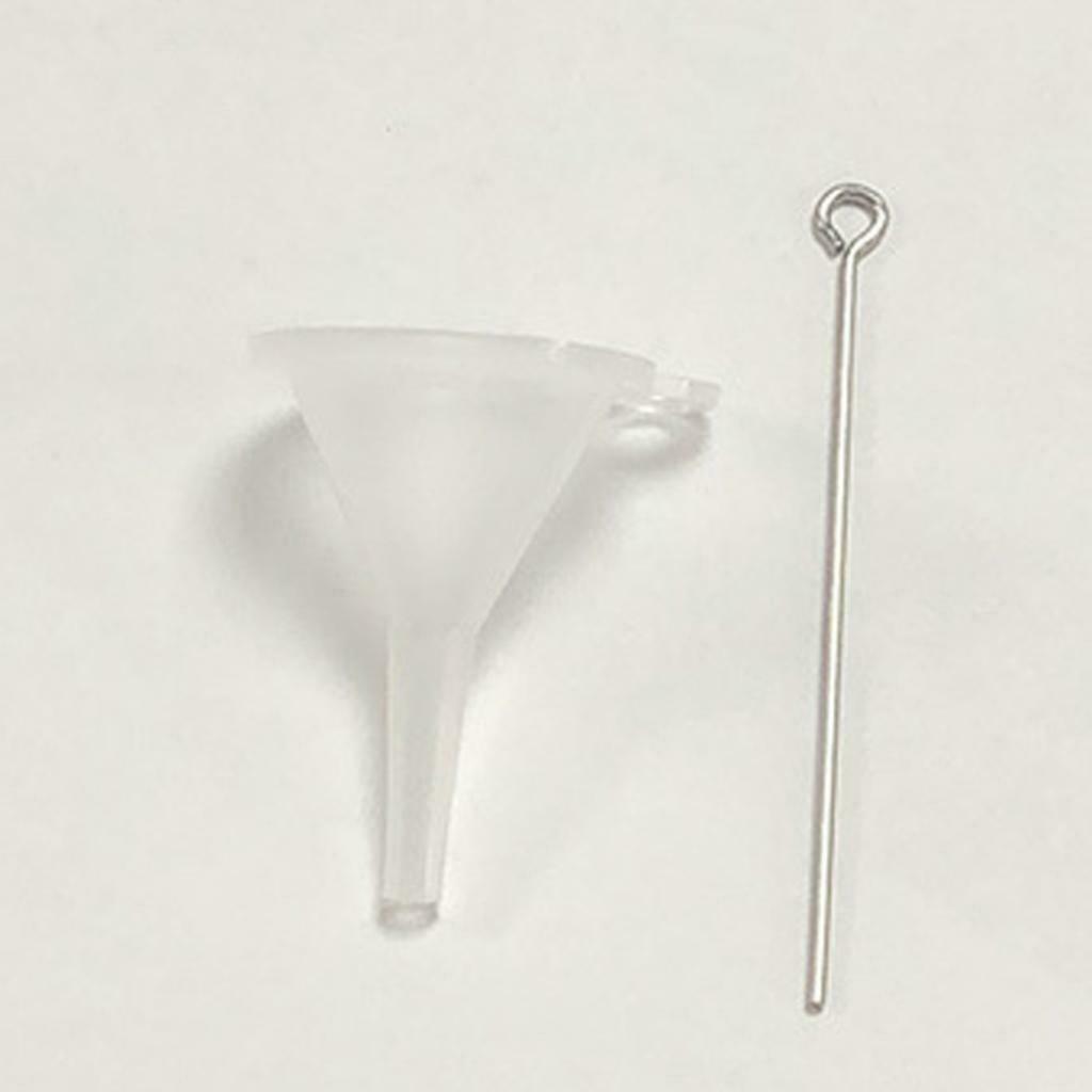 2pcs Tiny Mini Funnel Kit For Filling Cremation Jewelry Urns and Keepsakes