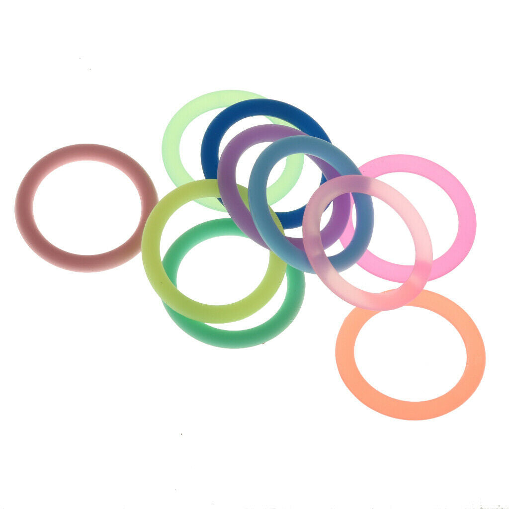 20 Pieces Silicone Baby Pacifier Holder Adapter O
