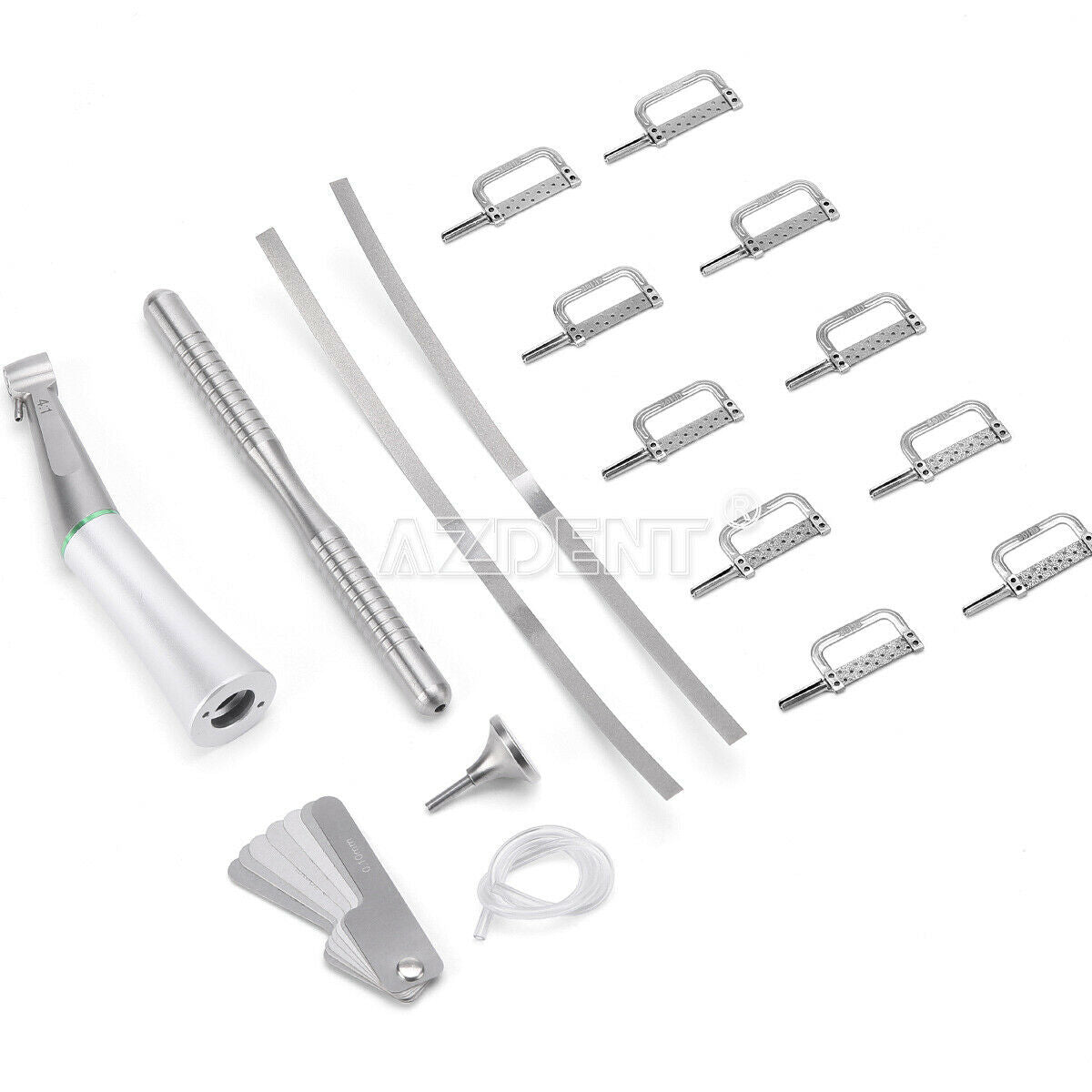 Dental 4:1 Reciprocating IPR Interproximal Stripping Contra Angle +10X Strips