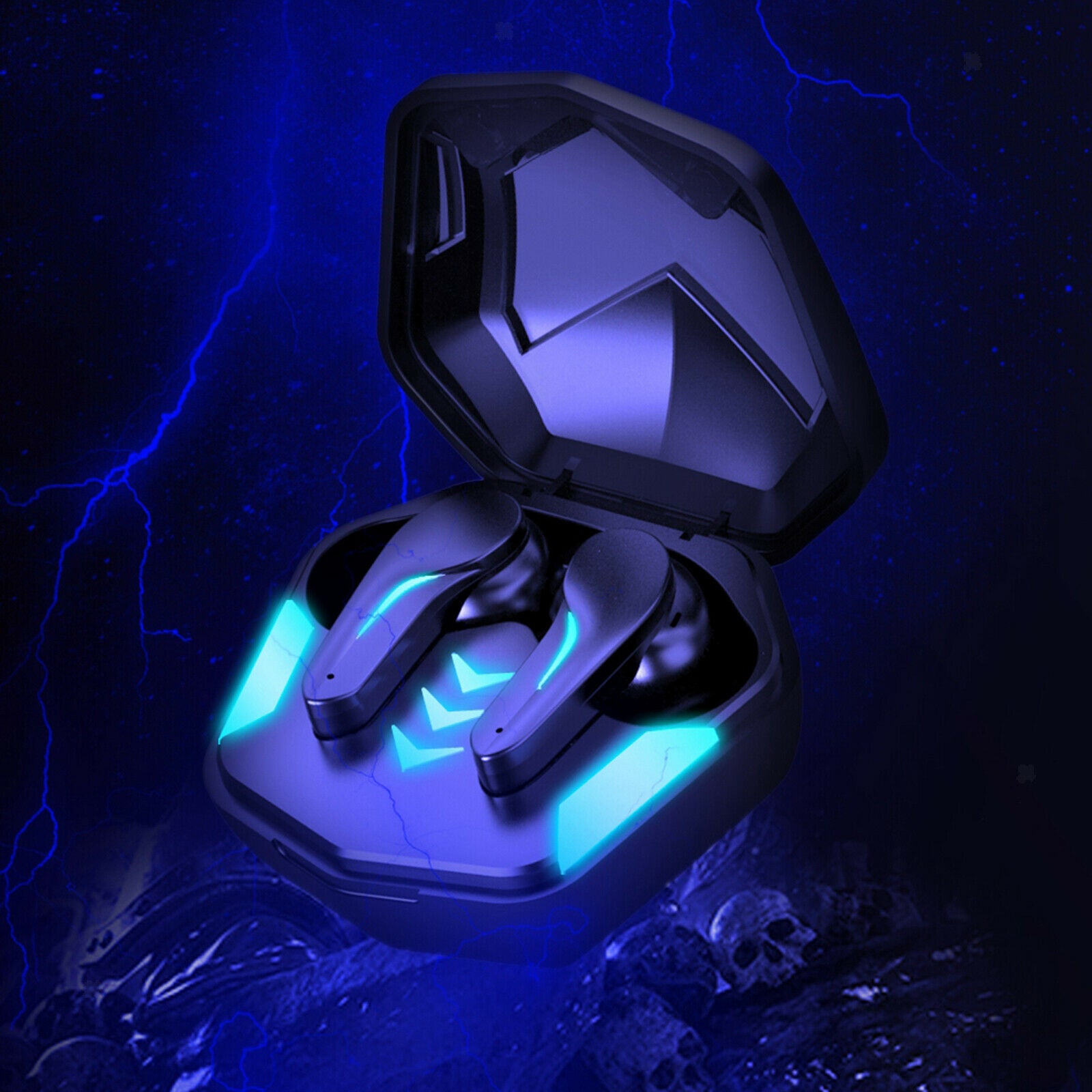 Gaming TWS Wireless Bluetooth 5.0 Headphones Game Headsets Stereo Music