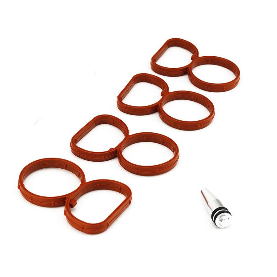 For BMW N47 2.0 Top Swirl Flap Flaps Plug Blank Removal Replacement with Gaskets