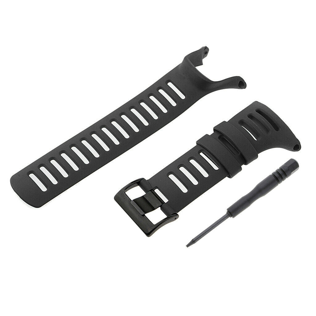 4 Set of Rubber Wristwatch Bands for Suunto Ambit3 Ambit 2 Ambit 1