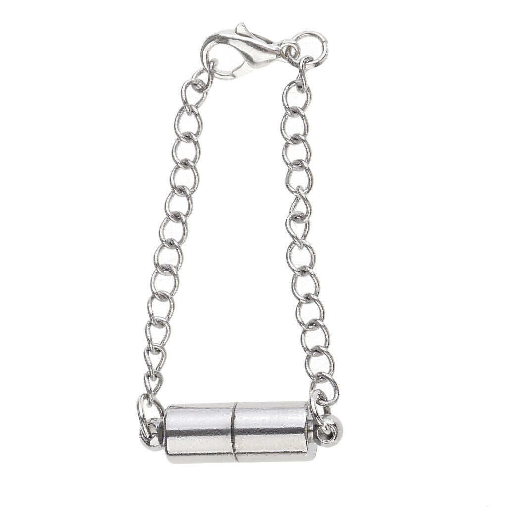 2 Pieces Necklace Extender Chains Set Jewelry Extenders Bracelet Extender with