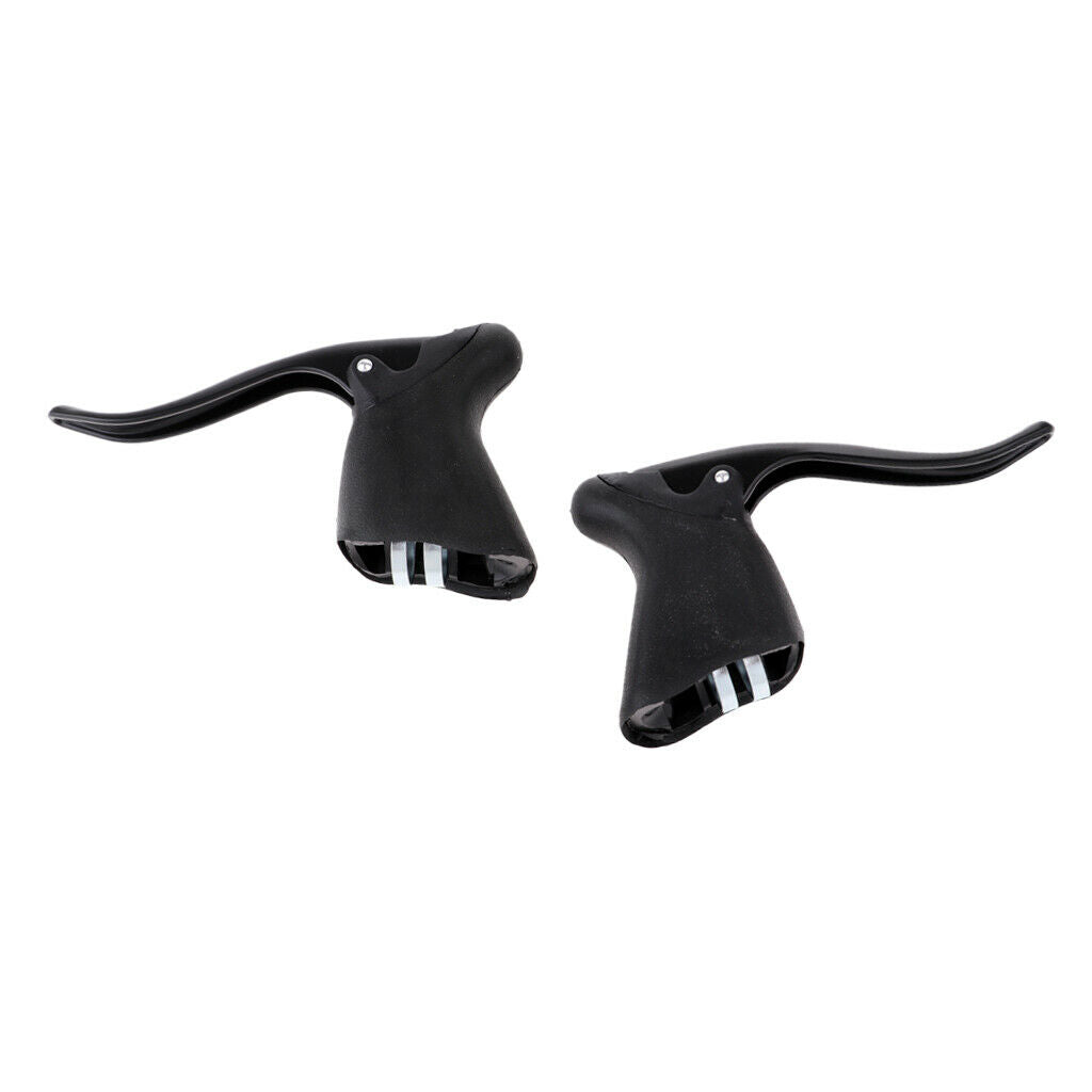 1 Pair Alloy Brake Levers Road Racing Drop Down Handlebar Bike Bicycle Cycle