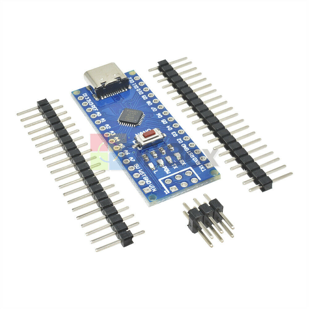 5PCS Nano V3.0 ATmega328 5V 16M CH340G Driver Type-C USB Micro-Controller Board