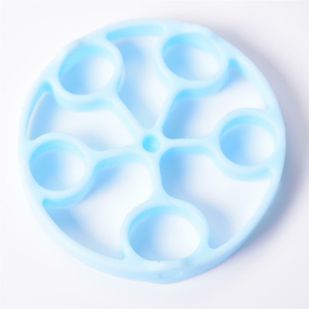 3Pcs Silicone Hand Finger Grip Rings Muscle Power Training Round
