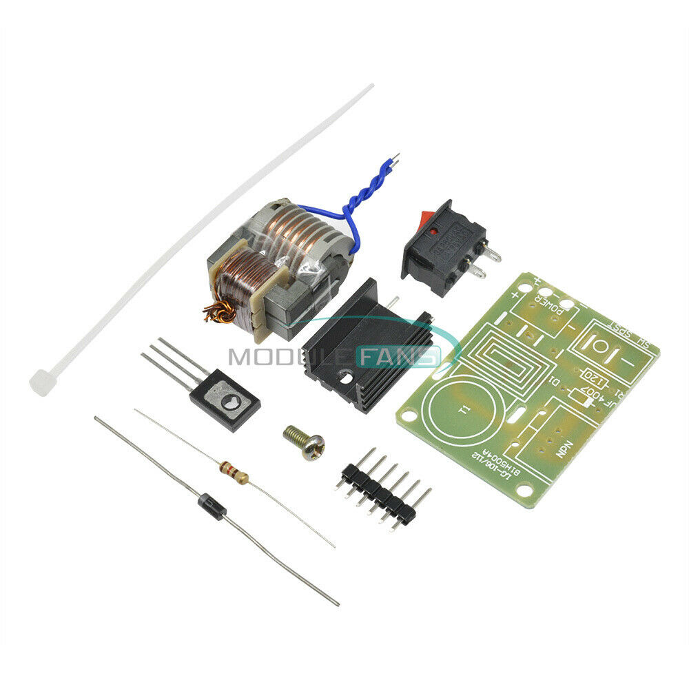 High Voltage Inverter Generator Spark Arc Ignition Coil Module DIY Kit 15KV 3.7V