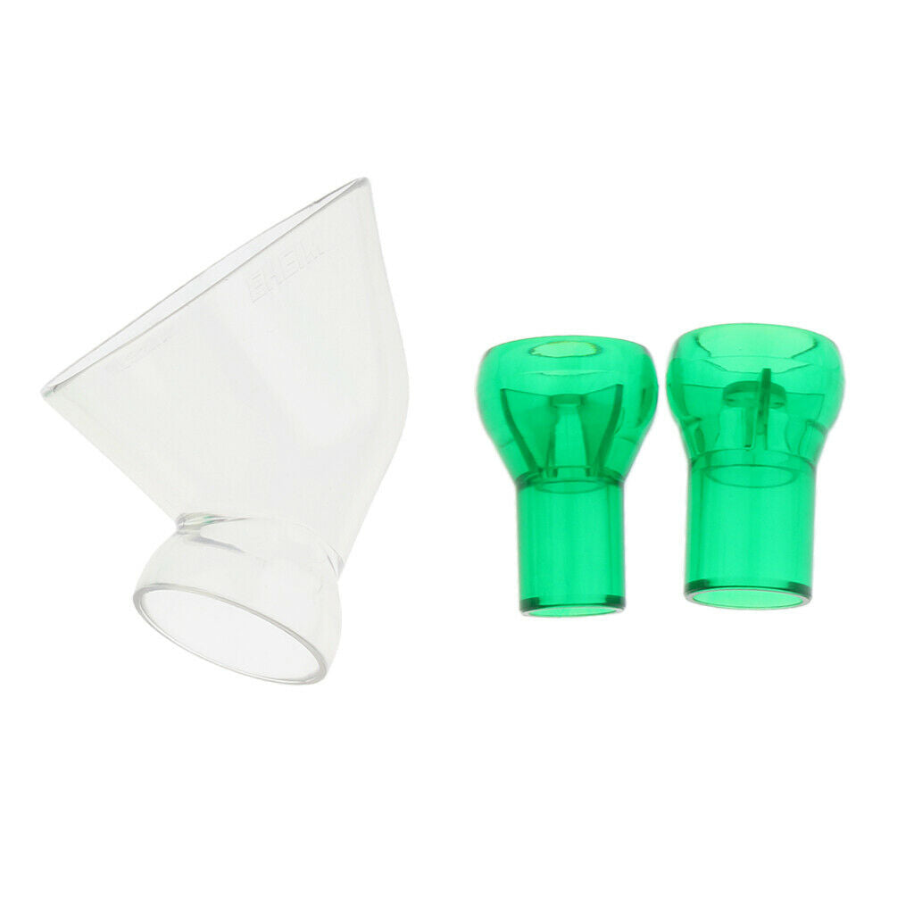 2pcs Lily Pipe Natural Flow Outlet 12/16mm 16/22mm Aquarium Fish Tank