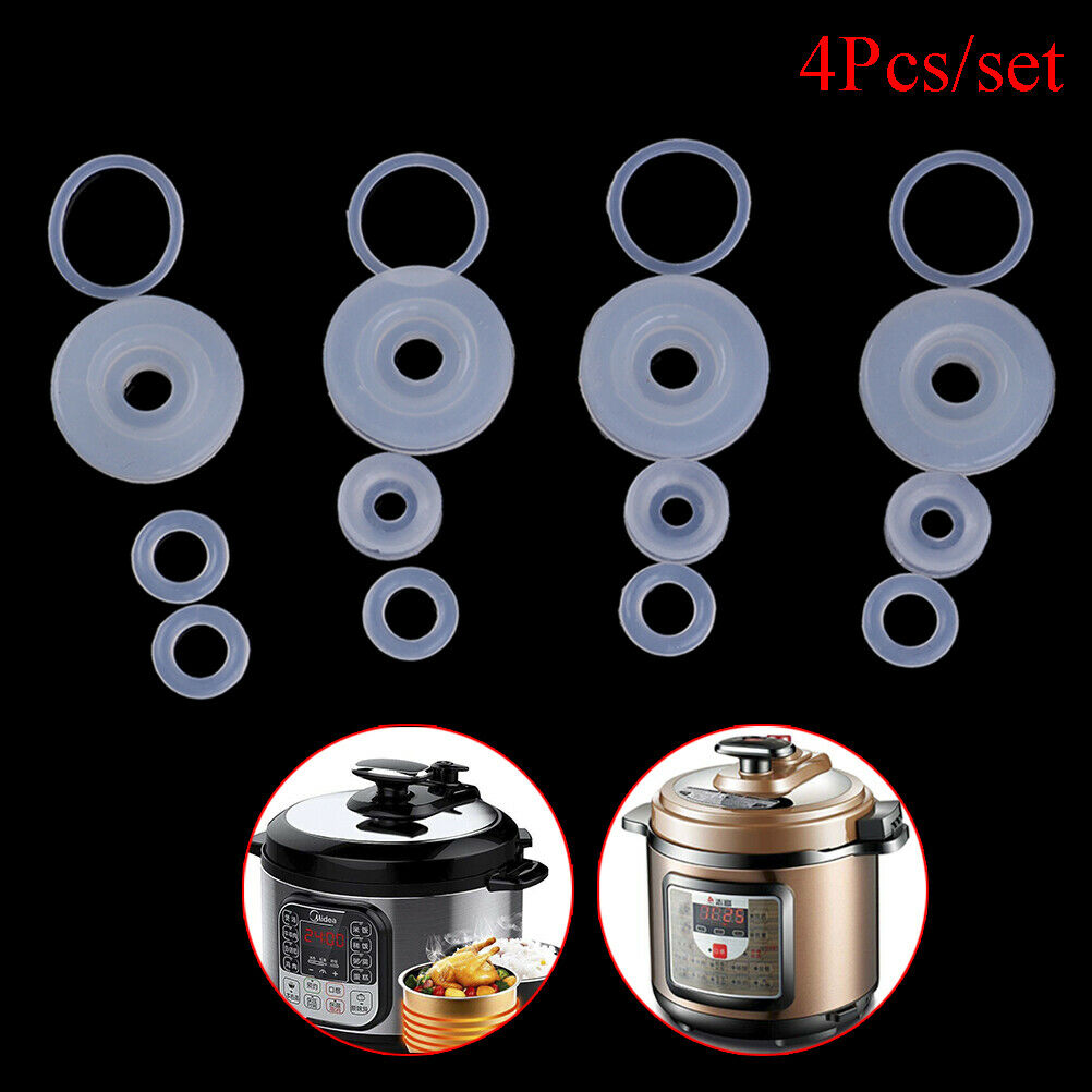 4pcs electrical power pressure cooker valve parts float sealer seal ring.l8
