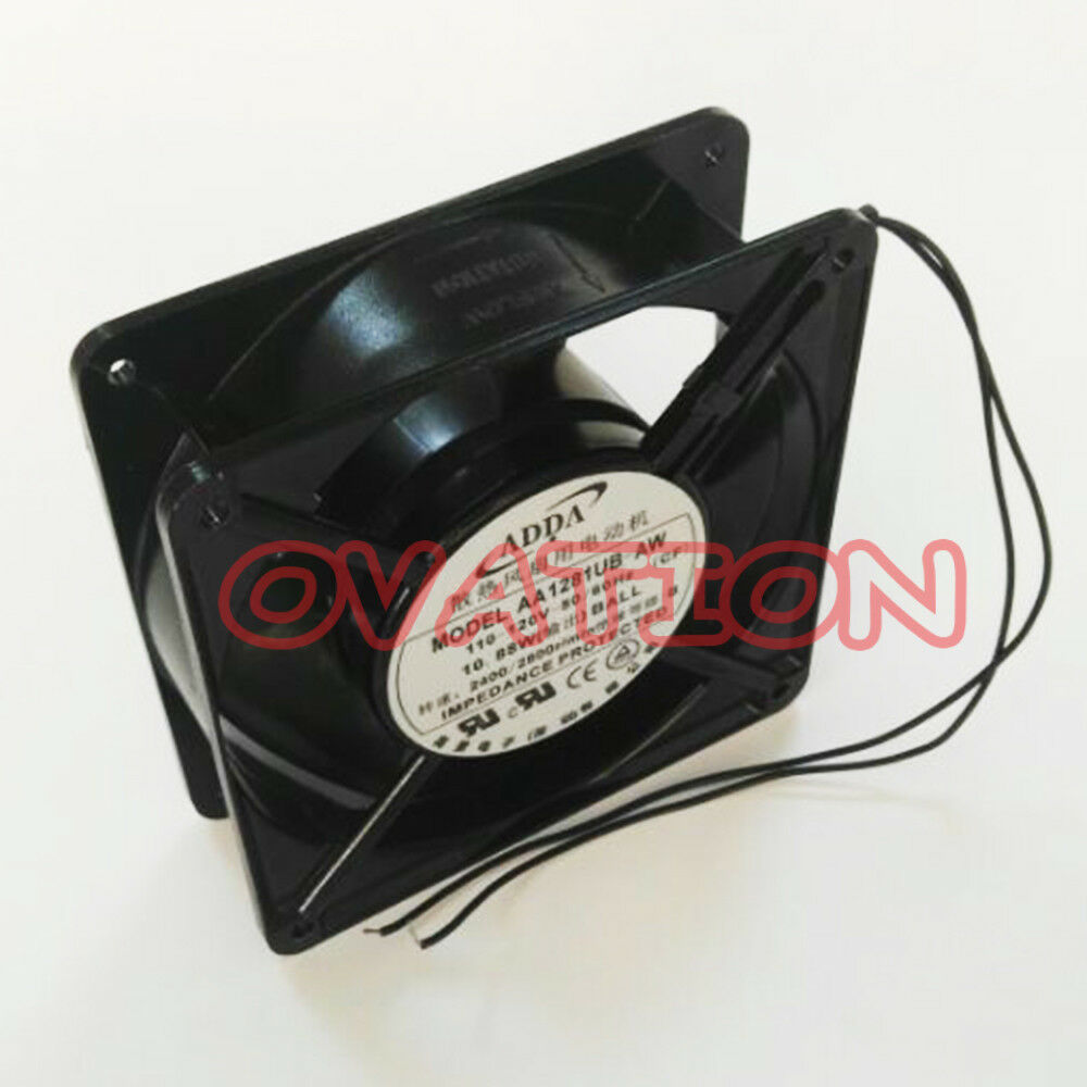 For 1 PCS ADDA Fan AA1281UB-AW 12CM 12038 AC 110V/120V 10.88W 0.27A/0.23A