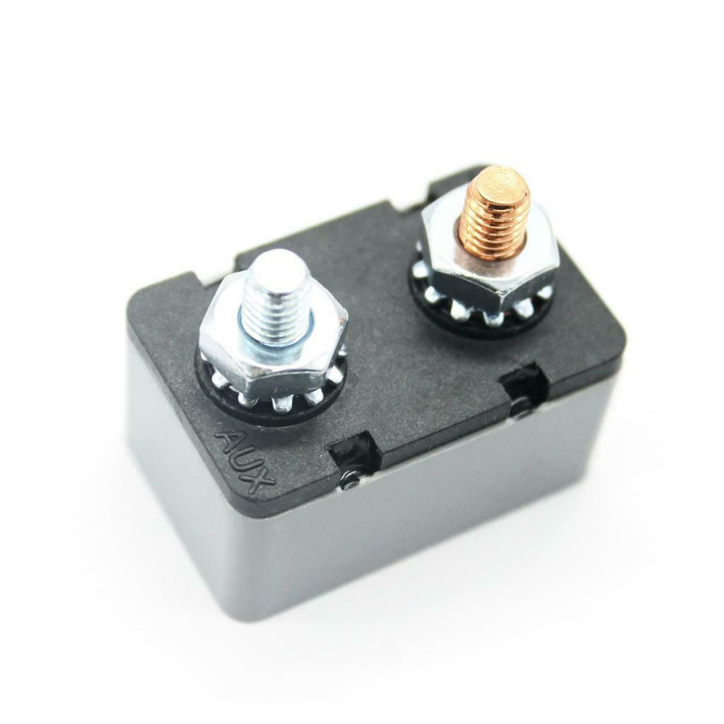 2pcs Car Marine Boat Audio Circuit Breaker Manual Reset Fuseholder  30AMP
