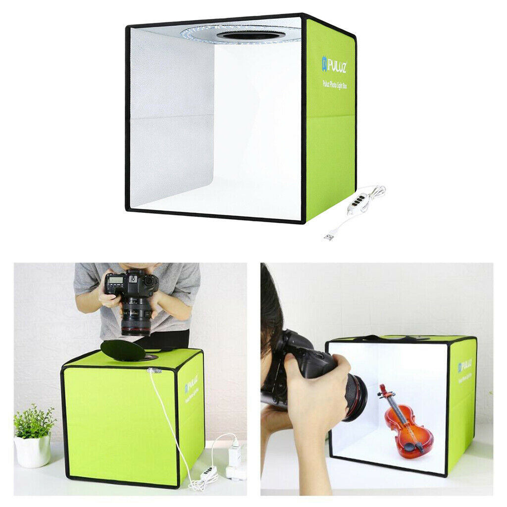 Portable Foldable Home Photography Studio Light Box Shooting Tent &LED Light