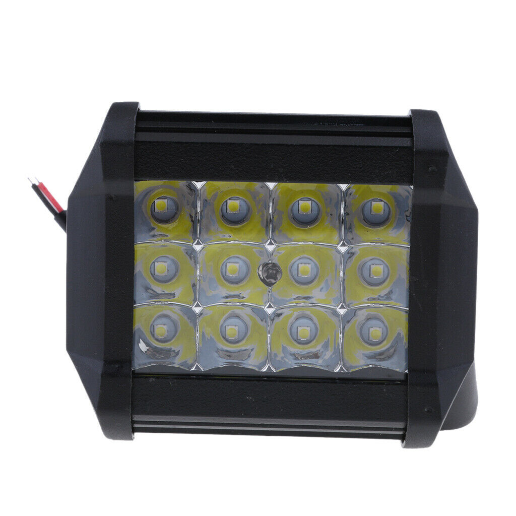 4Inch Tri Row 36W 12 LED Work Lights Bar Spot Lighting Auto ATV SUV 4WD UtE