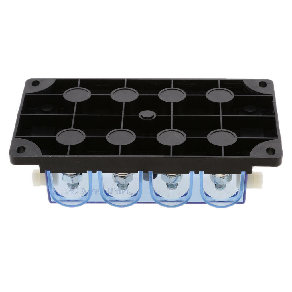 Car Boat Automotive 4 Way ANM Blade Fuse Screw Down Block Holder 32V