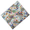 5x Japanese Style Bronzing Cotton Fabric Plain Weave Printed Patchwork DIY Craft