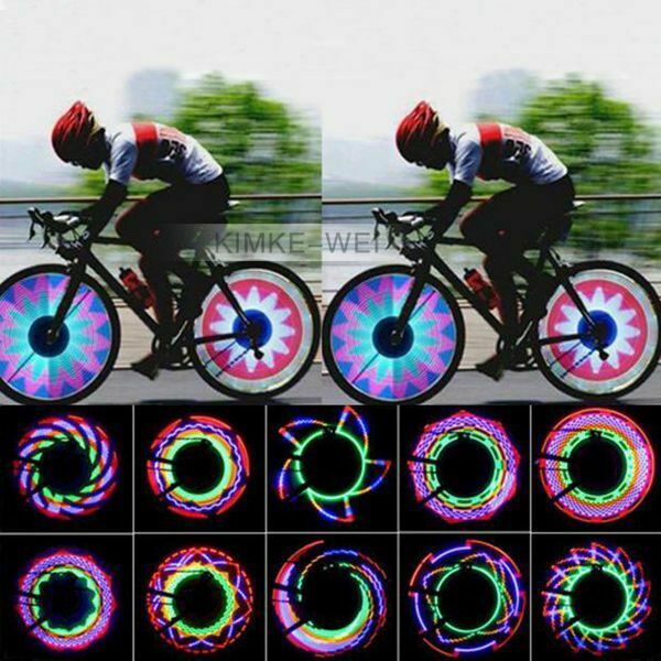 LED Bicycle Lamp Spoke Light Lighting Wheel Spoke Light 32-LEDs 42-Patterns New