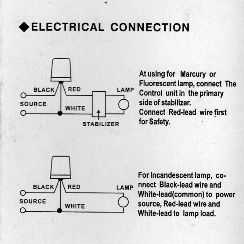 10A 220V Street Road Light Auto Operated Control Switch