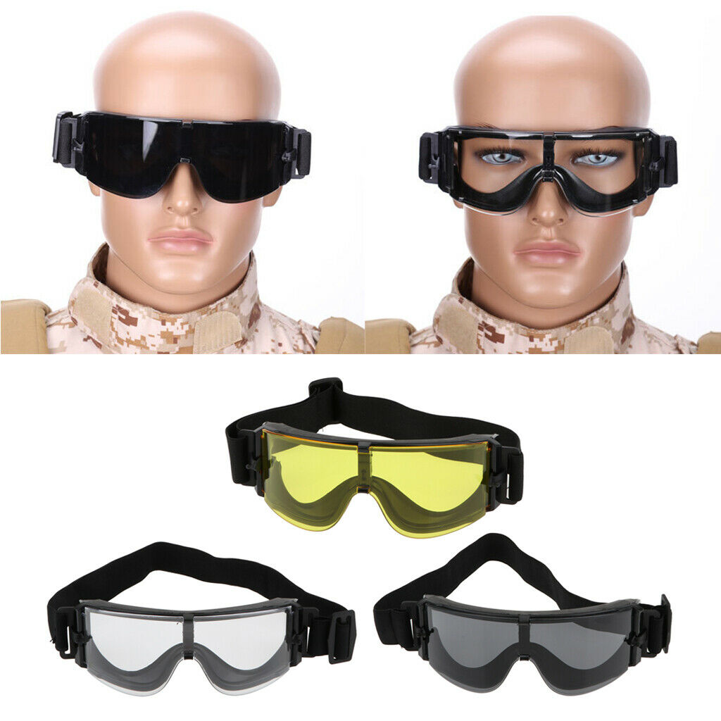 Dustproof Cycling Goggles Skiing Protective Eyewear Glasses Yellow