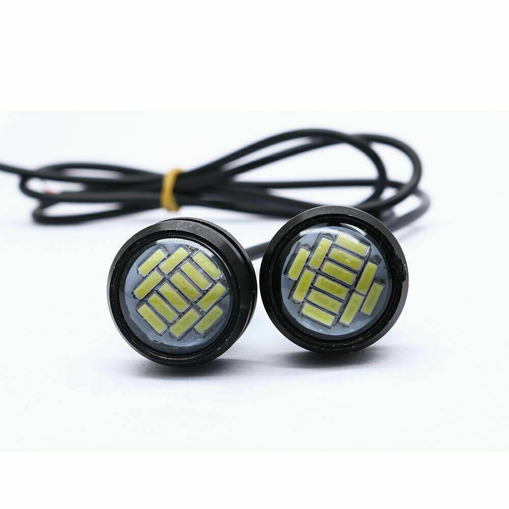 10 Purple DC 12V 5W Eagle Eye LED Daytime Running DRL Backup Light Car Rock Lamp