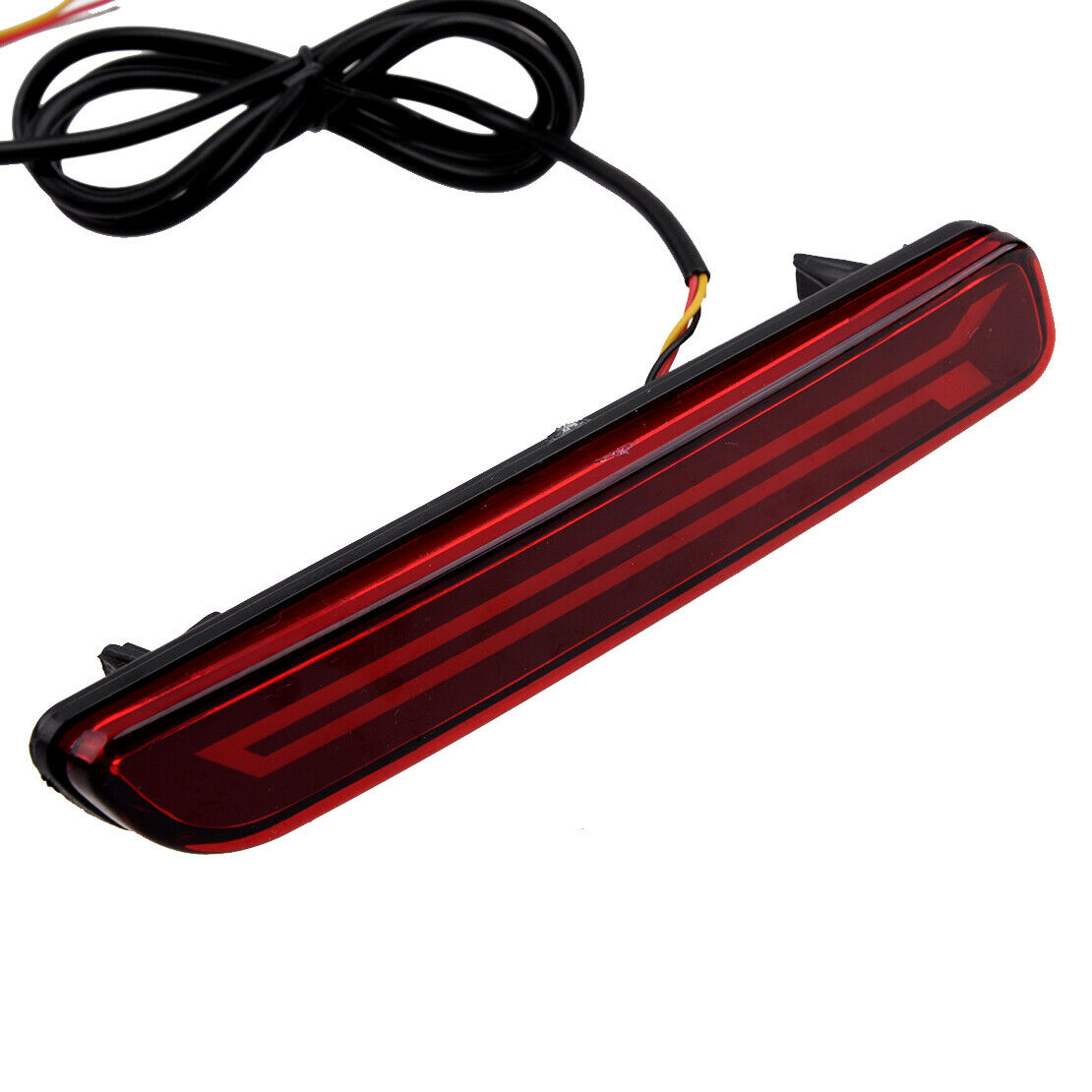 Red Lens LED Rear Bumper Reflector Brake Lights Fit For Suzuki SX4 2007-2017