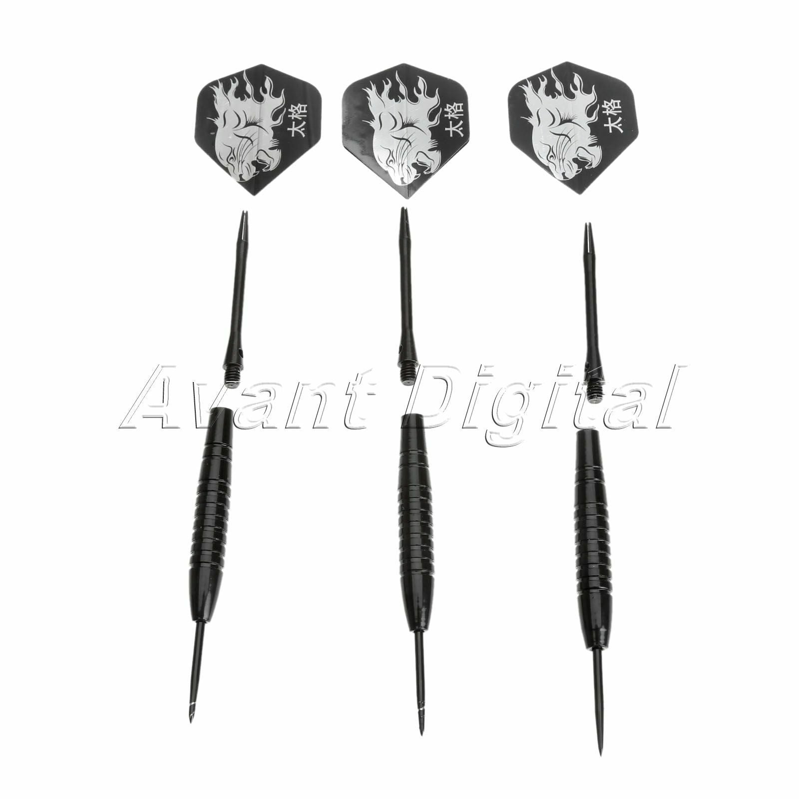 Black Darts 22g Iron Black Nickel Dart Barrel For Indoor Sports Intresting Games