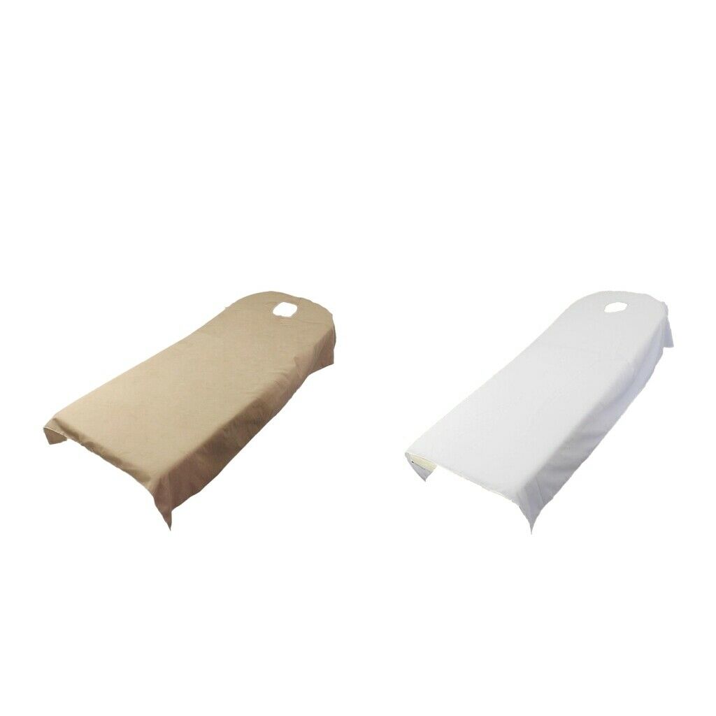 2pcs Soft Massage Table Cover Beauty Bed Sheet for Cosmetic Salon 80x190cm