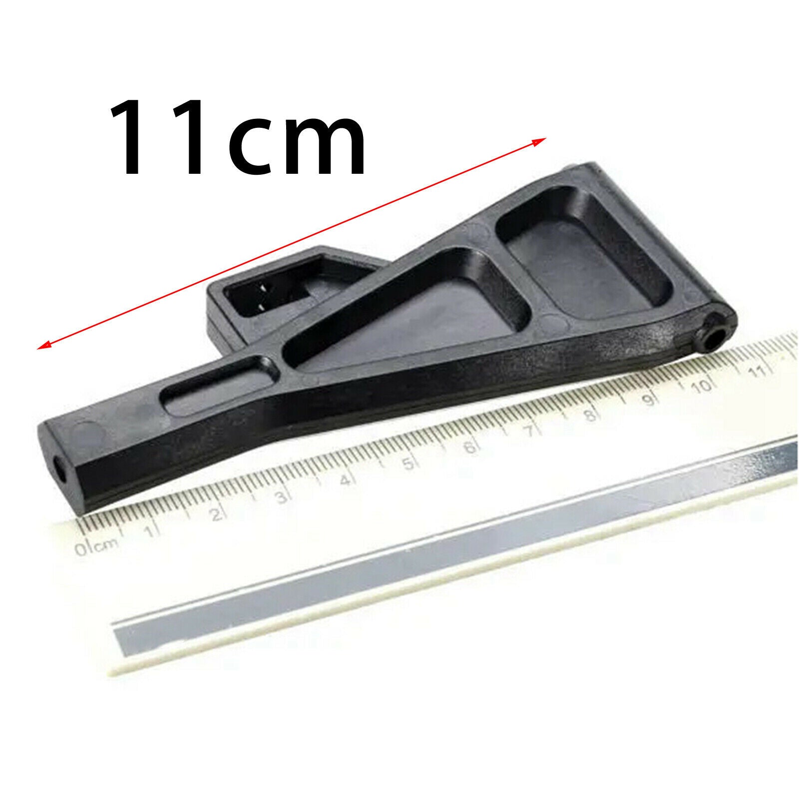 Down Suspension Arms EA1001 1 Pair Black Plastic Brushless for 4WD Car