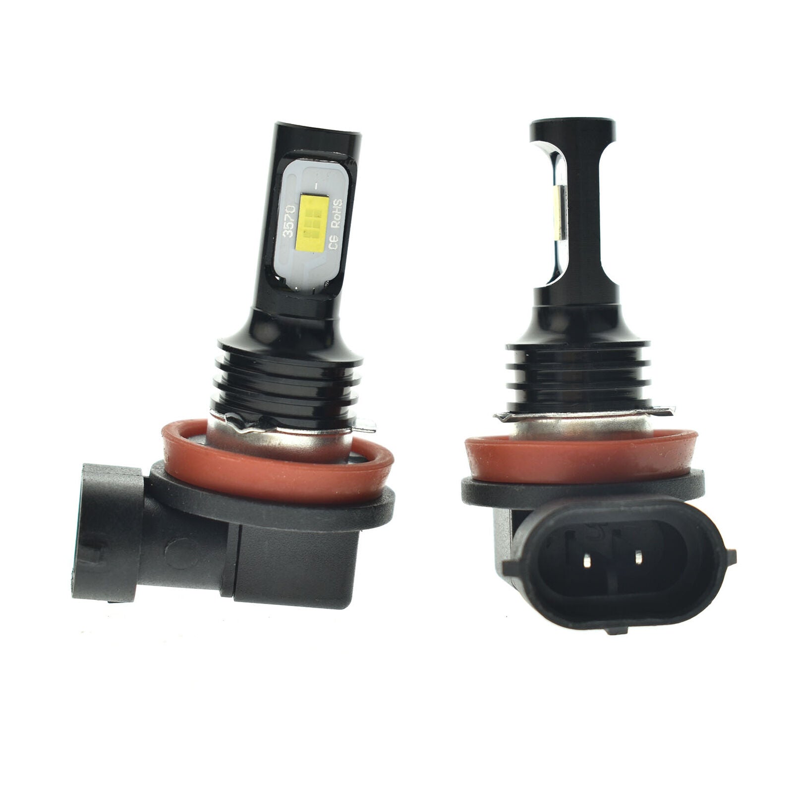 For ACURA TL 2007-2014 - 2Pcs LED H8 H11 6000K White Fog Driving Light Bulbs Kit