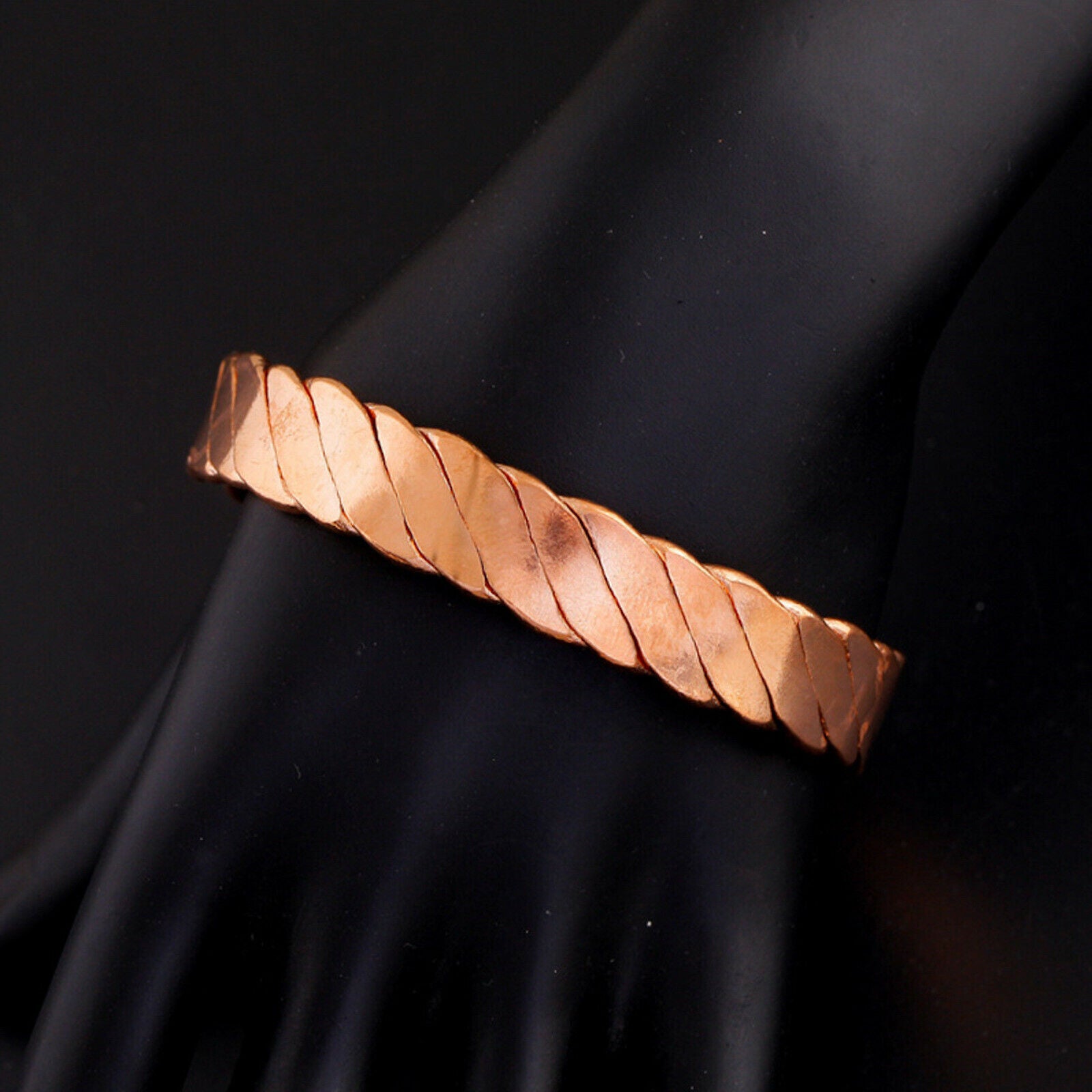 Pure Copper Magnetic Therapy Healing for Arthritis Pain Relief Bangle Bracelet