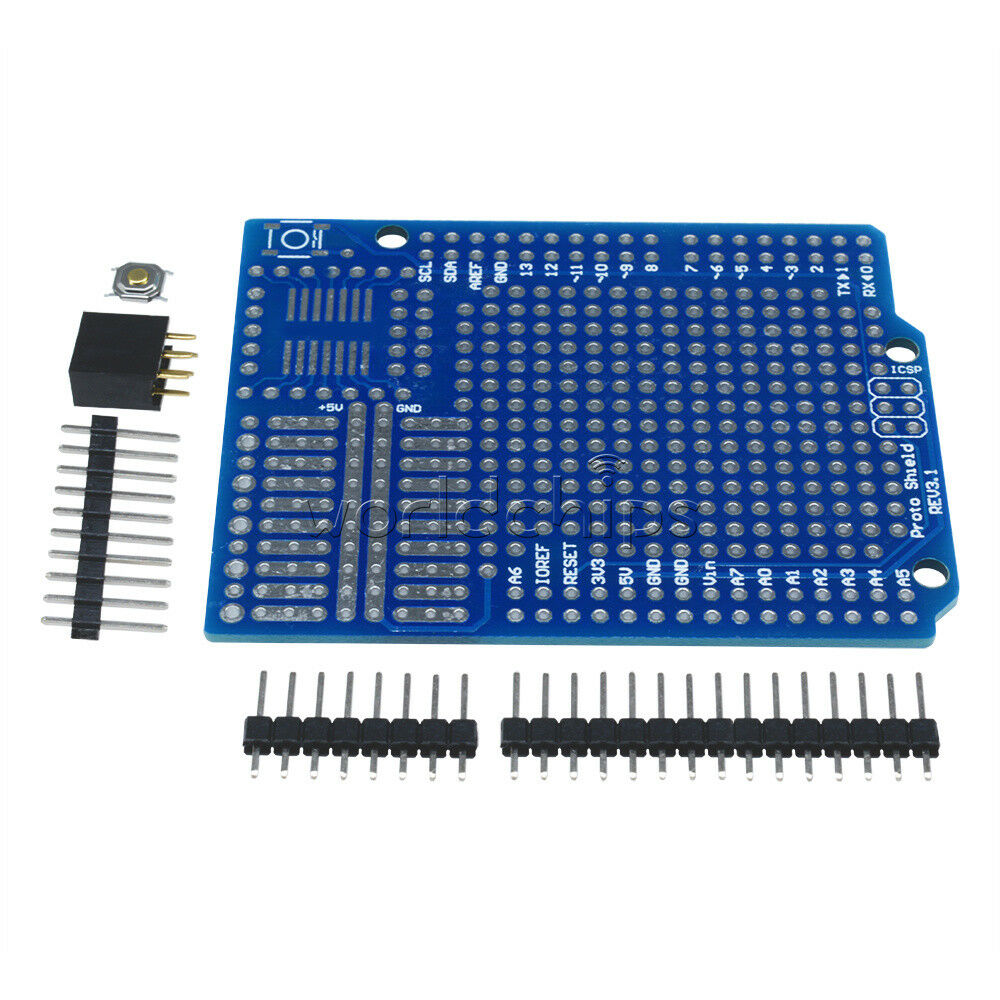 For Arduino Compatible Improved Version Support A6 A7 Proto Screw Shield Board