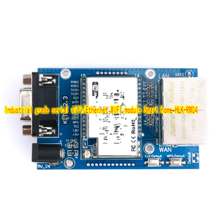 1pcs Serial wifi/Ethernet WIFI module Smart Home HLK-RM04