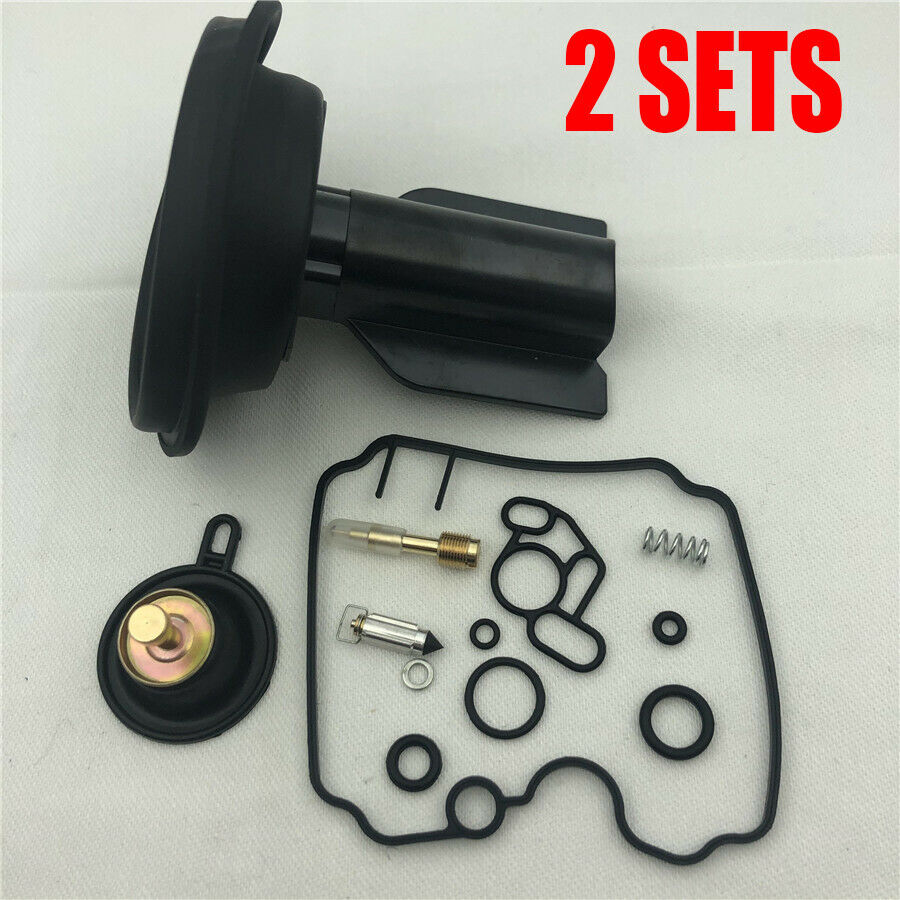 For Yamaha TDM850 XTZ750 Carburetor Repair Kit Membrane Diaphragm Vacuum 2 Sets