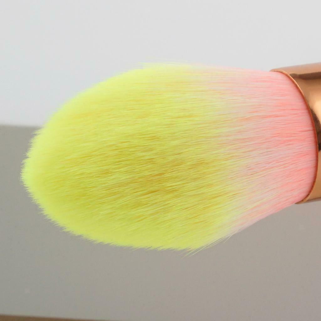 Pro Black Wooden Handle Makeup Cosmetic Powder Blush Foundation Brushes Tool