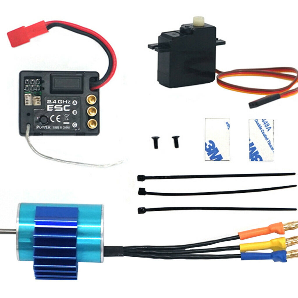 RC Brushless Motor with 17g Servo for SG1603/SG1604 RC Crawler Buggy Truggy