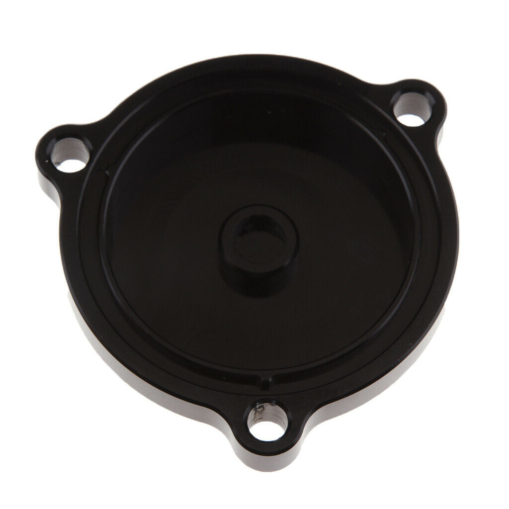2 pieces Oil Cap Fuel Filter Cover Motorbike for Benelli TNT125 TNT135 Black