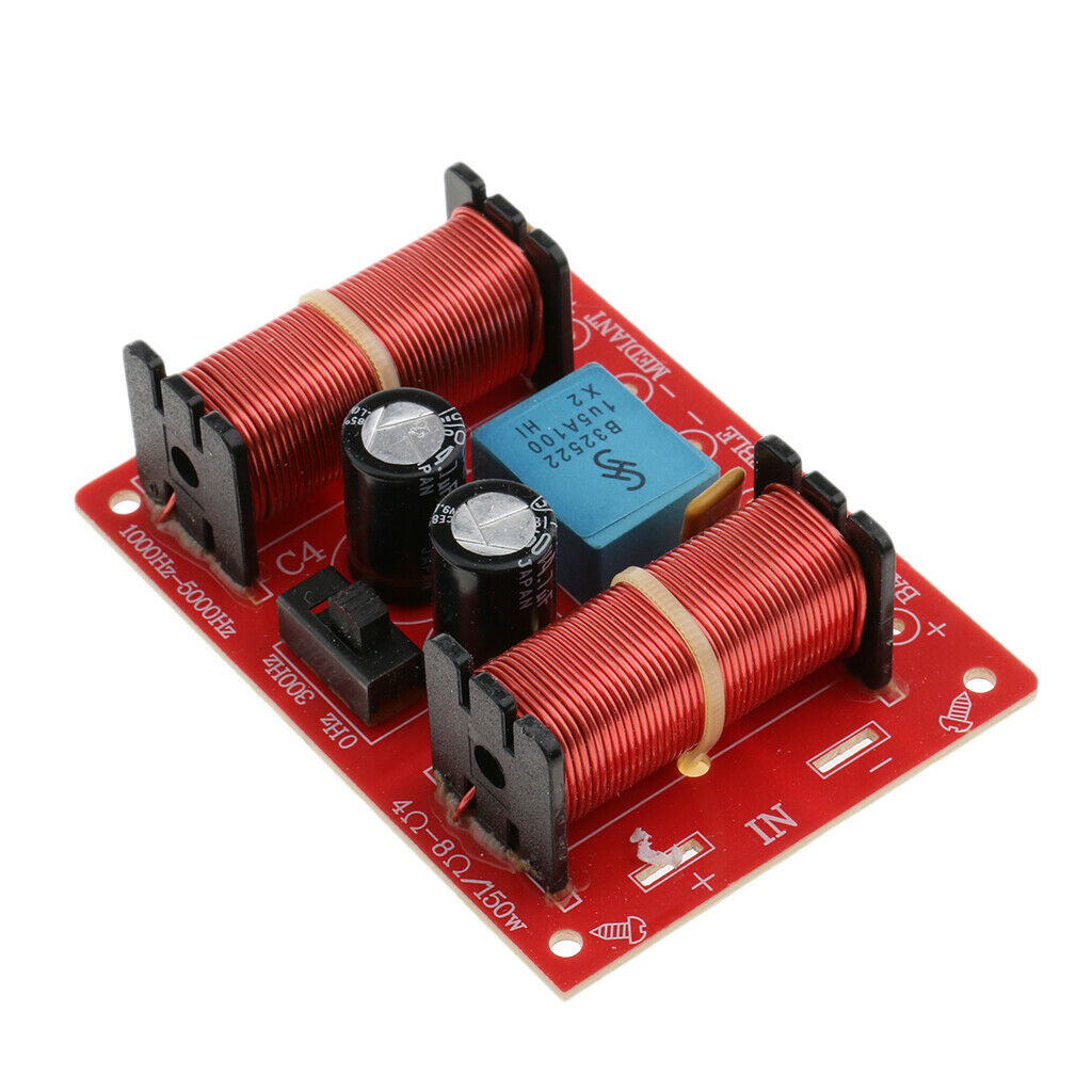 Professional 3 Way Frequency Divider Replacement Crossover Multi Way Filters For