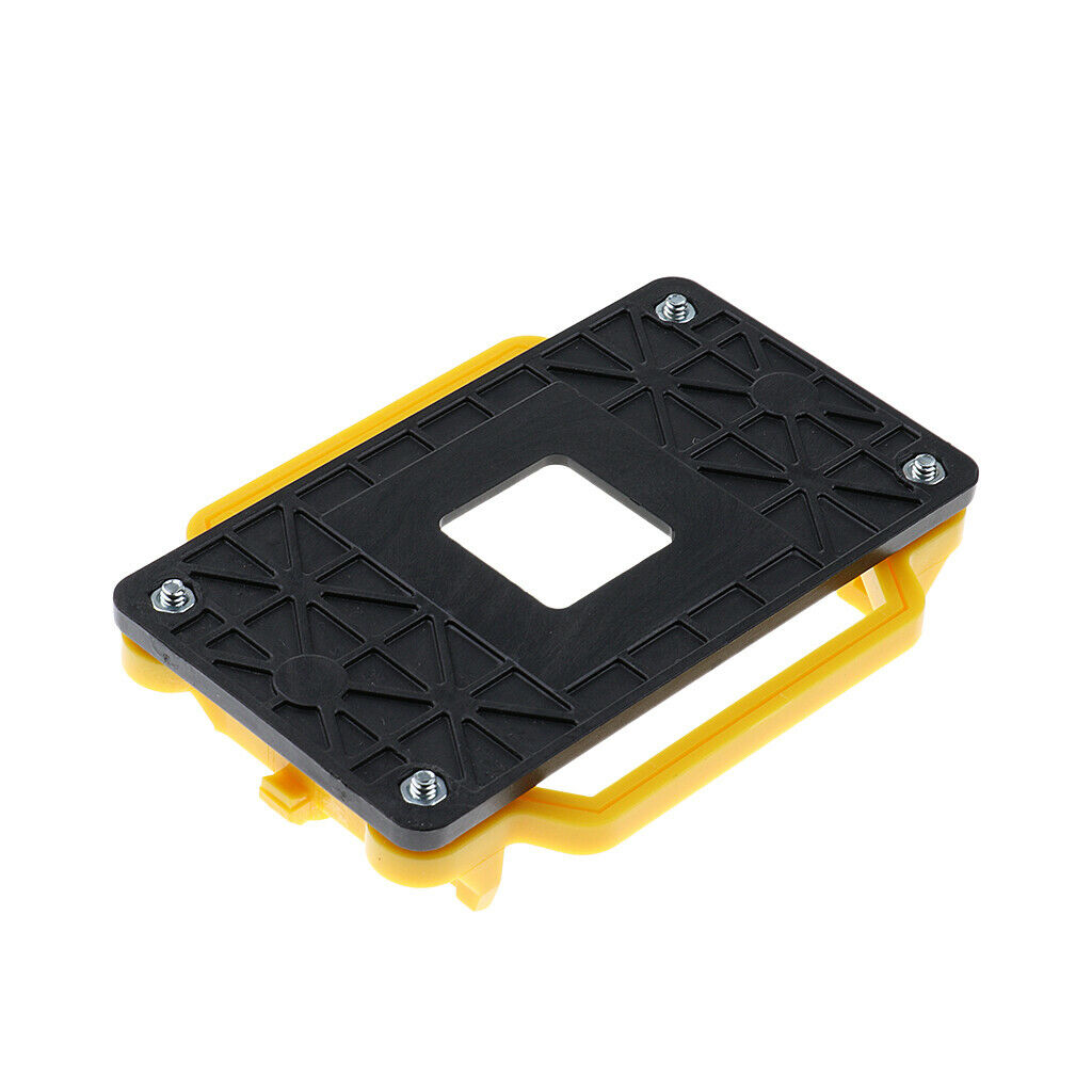 Yellow Plastic AMD CPU Fan Stand Bracket Base Socket Replacement for AM2