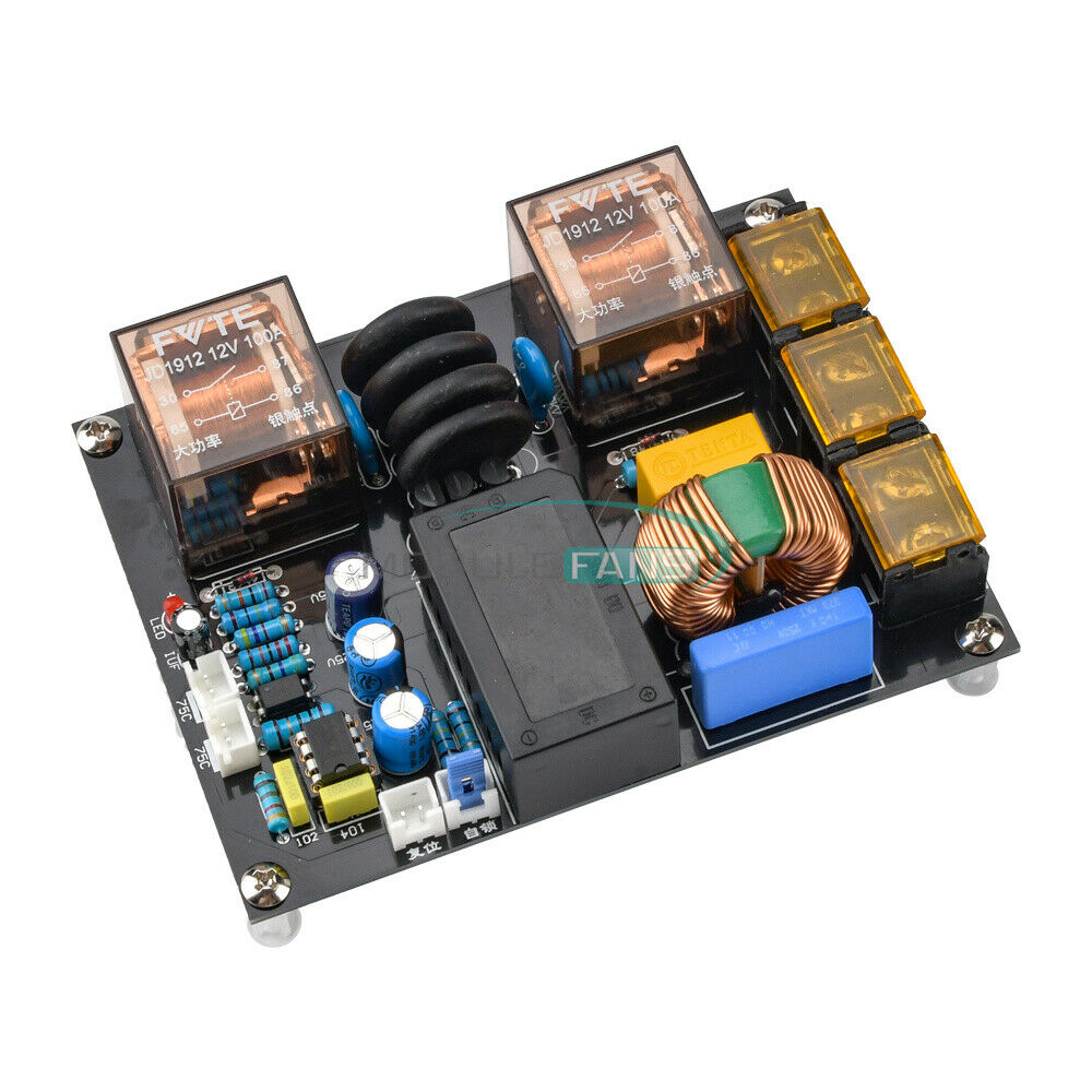 Filter Soft Start integrated Board Finished Board Power Amplifier EMI Power
