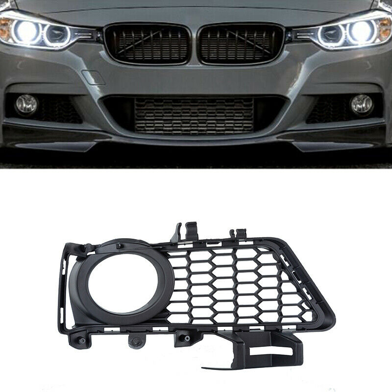 Right Front Bumper Fog Light Grille Cover For BMW 3 Series F30 F31 F35 2012-2018
