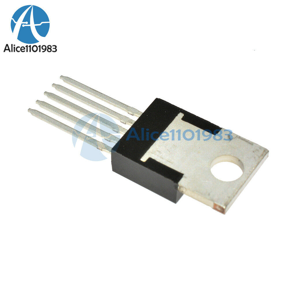 5PCS IC LM2596T-ADJ LM2596 NSC TO-220 Voltage Regulator 3A Adjustable