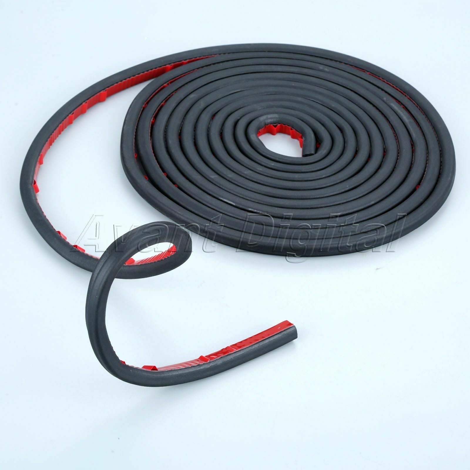 Universal Rubber Car Door Hood Trunk Trim Edge Moulding L Shape Seal Strip 1Roll