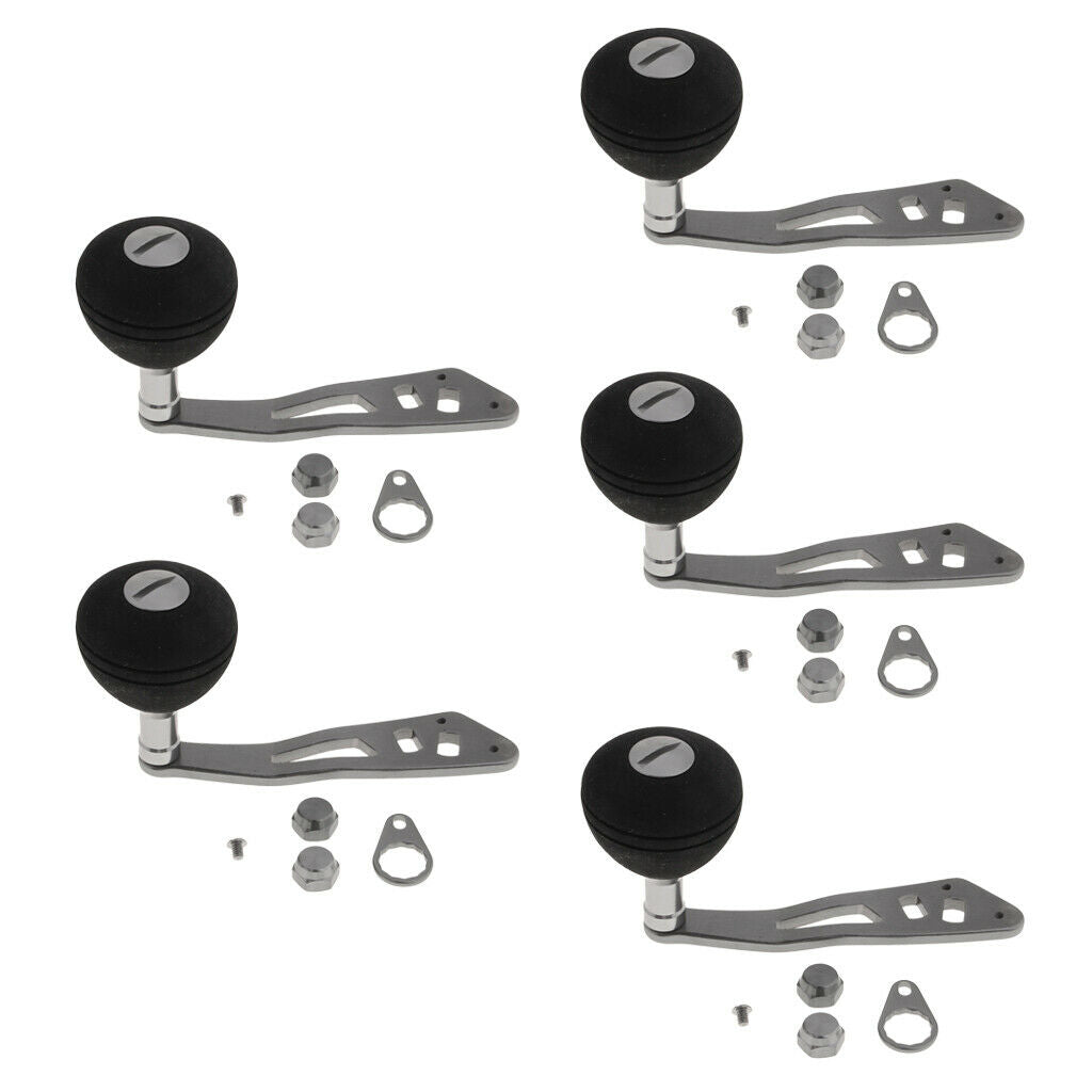 5pcs Fishing Reel Handle EVA Knob Replacement Parts for Baitcasting Reels