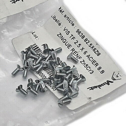 [300pcs] 0303-M2.5-6 M2.5x6/DIN963 NFE25123 SCREW