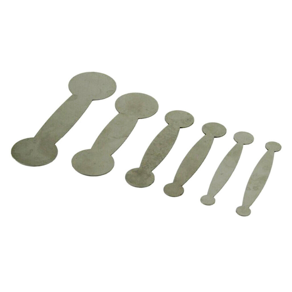 6Pcs/Set Clarinet Pads Repair Tools Clarinet Oboe Bassoon Tube Woodwind