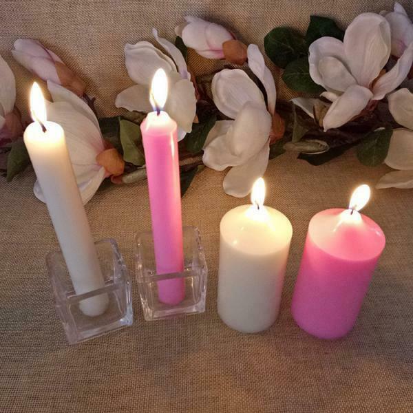 2 Pieces Spire Cylinder Soap Molds for Pouring Candle Mold Candle Mold