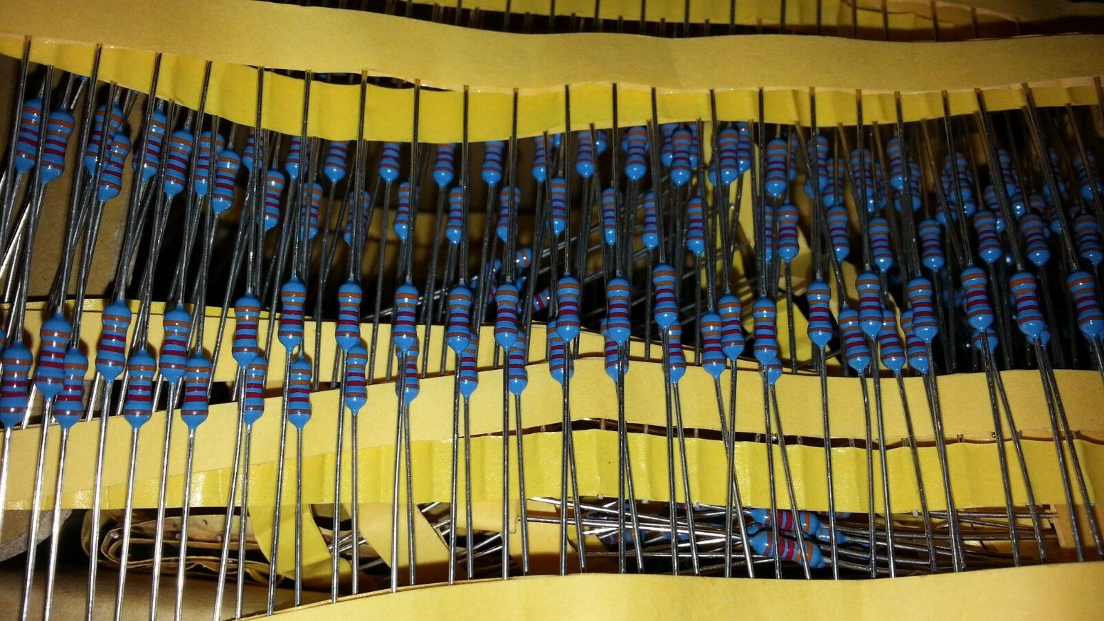100PCS NEW YAGEO 33K2 1% 1/4w HQ RESISTORS FOR AUDIO!NON MAGNETIC COPPER LEADS!